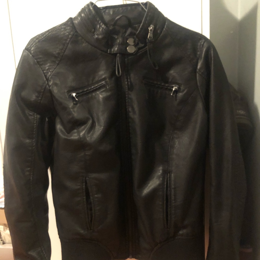 Leather jacket